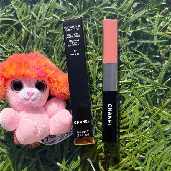CHANEL duo lipstick 186 Pink Nude Brand New in Box AMAZING!🌸🫶 - Picture 3 of 9